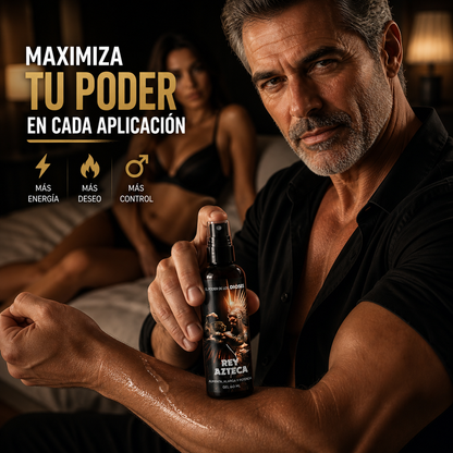 Rey Azteca Gel | Más tiempo, mayor tamaño 🔥💪