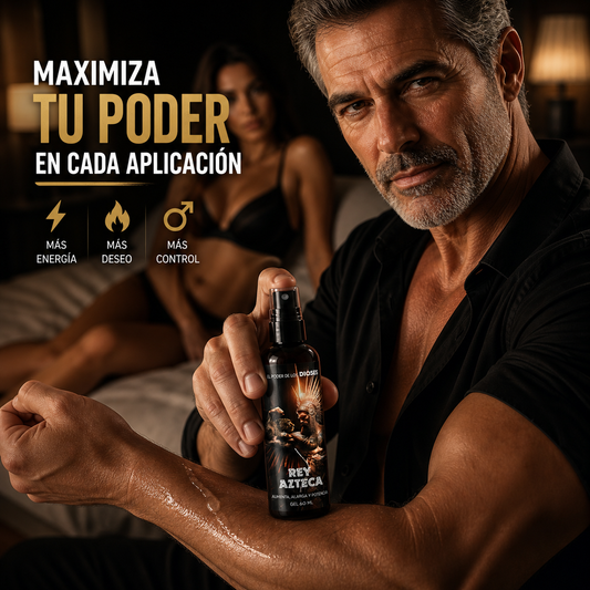 Rey Azteca Gel | Más tiempo, mayor tamaño 🔥💪