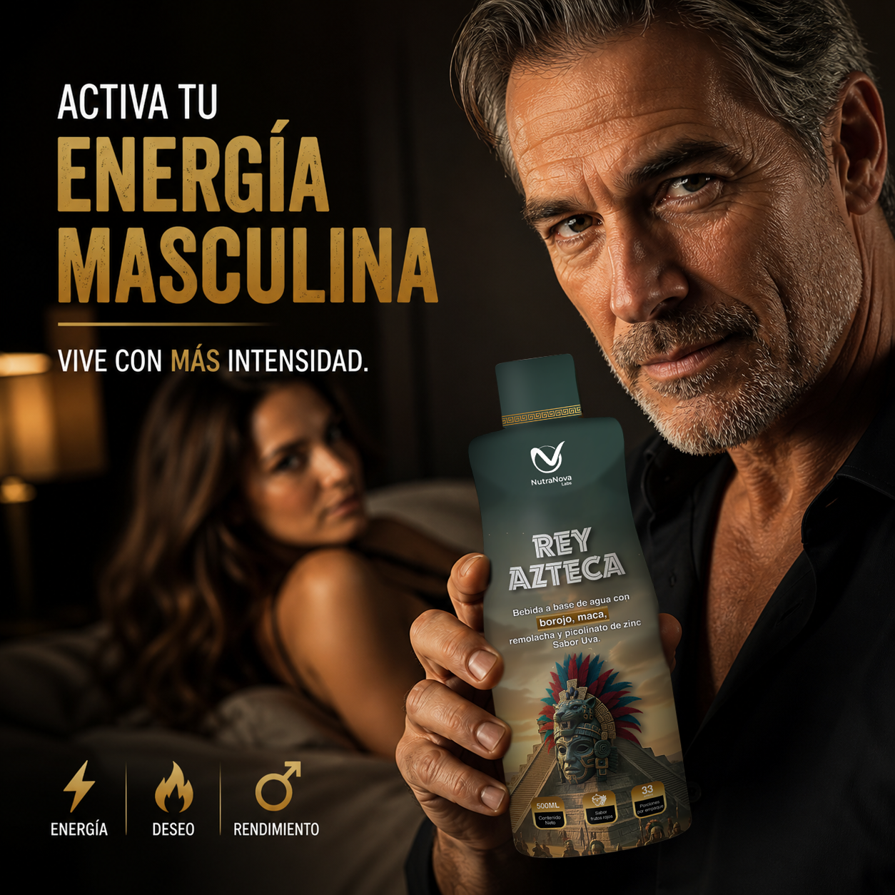 Rey Azteca | Recupera el rendimiento S3xual , Máximo poder 🔥💪